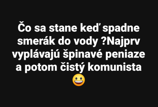 Smerák vo vode